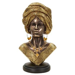 Figurina /sculptura decorativa Nairobi, Mauro Ferretti, 21x16x38 cm, polirasina, multicolor imagine