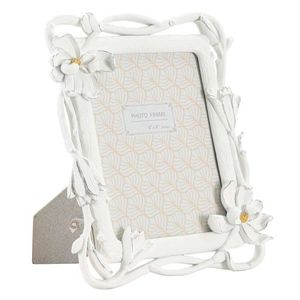 Rama foto Magnolia, Mauro Ferretti, 15x20 cm, polirasina/sticla, alb imagine