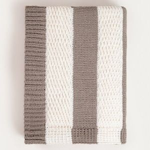 Patura Rudens, Homla, 130x170 cm, poliester, ecru/gri imagine