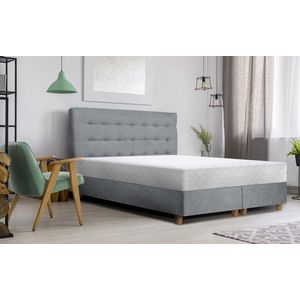 Saltea SuperOrtopedica Green Future KONFORTA Max Plus 25 cm, 160x200x25cm, Spuma poliuretanica elastica, Husa detasabila, lavabila, matlasata, hipoalergenica, Reversibila, Ferma imagine