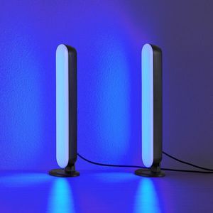 Lampa de masa Game, RL, 3.5x4.5x28 cm, 2.5W, 2x SMD, plastic, negru imagine