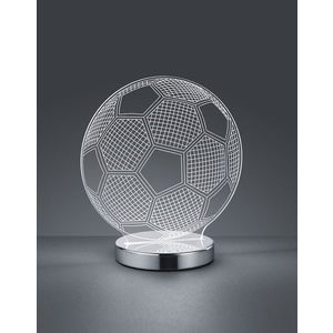 Lampa de masa Ball, RL, 20x12x22 cm, 7W, 1x SMD, metal, argintiu imagine