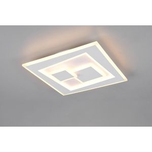 Plafoniera Degas, RL, 35.5x35.5x6.1 cm, 34W, 1x SMD, metal, alb mat imagine