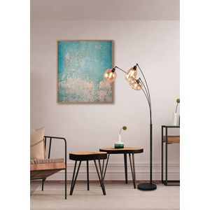 Lampadar Lumina, TRIO, 31x71x200 cm, 10W, 3x E14, metal, negru mat imagine