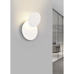 Aplica de perete Mio, TRIO, 6.5x18 cm, 6W, 1x SMD, metal, alb mat imagine