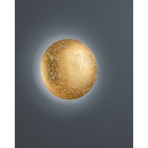 Aplica de perete Chiros, TRIO, 6.5x22 cm, 8W, 1x SMD, metal, auriu imagine