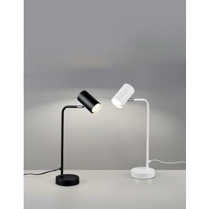 Lampa de masa Marley, TRIO, 12x25x45 cm, 5W, 1x GU10, metal, alb mat imagine