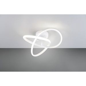 Plafoniera Meo, RL, 40x15 cm, 15W, 1x SMD, metal, alb mat imagine