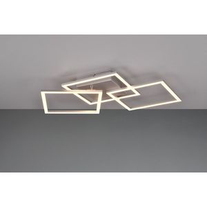 Plafoniera Trail, RL, 52.5x52.5x7 cm, 31W, 1x SMD, metal, gri imagine