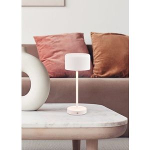 Lampa de masa Jeff, RL, 12.5x30 cm, 1.5W, 1x SMD, metal, alb mat imagine