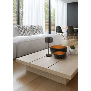 Lampa de masa Jeff, RL, 12.5x30 cm, 1.5W, 1x SMD, metal, negru mat imagine