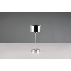 Lampa de masa Jeff, RL, 12.6x30 cm, 1.5W, 1x SMD, metal, argintiu imagine