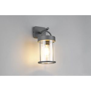 Aplica de perete pentru exterior Almeria, RL, 12.5x18x29 cm, 28W, 1x E27, aluminiu, antracit imagine