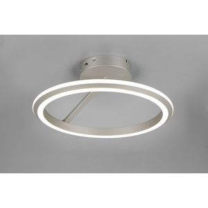 Plafoniera Amador, TRIO, 45x23 cm, 34W, 1x SMD, metal, nichel mat imagine
