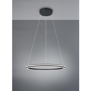 Lustra Amador, TRIO, 75x150 cm, 48W, 1x SMD, metal, negru mat imagine