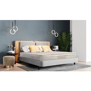 Saltea Green Future Wool 80x200 cm, H 24 cm - Lână Merinos imagine