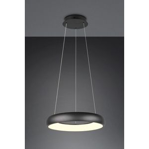 Lustra Cardona, TRIO, 46.5x150 cm, 29W, 1x SMD LED, metal, negru mat imagine