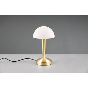 Lampa de masa Canaria, RL, 15x26.5 cm, 4.9W, 1x E14, metal, bronz mat/alb imagine