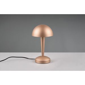 Lampa de masa Canaria, RL, 15x26.5 cm, 4.9W, 1x E14, metal, aramiu imagine