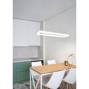 Lustra Camino, RL, 70x20x150 cm, 27W, 1x SMD LED, plastic, alb mat imagine