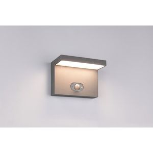 Aplica de perete pentru exterior Blyde, TRIO, 18x13 cm, 5W, 1x SMD LED, aluminiu, antracit imagine