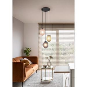 Lustra Facette, TRIO, 43x150 cm, 25W, 3x E27, metal, multicolor imagine