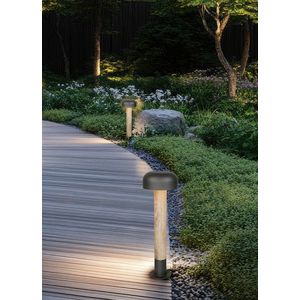 Lampadar de exterior Fraser, TRIO, 19x54 cm, 10W, 1x E27, aluminiu, gri imagine