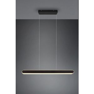 Lustra Helios, TRIO, 130x150 cm, 48W, 1x SMD, metal, negru mat imagine