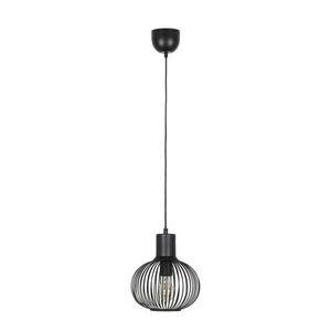 Lustra Gila, TRIO, 23x150 cm, 10W, 1x E27, metal, negru mat imagine