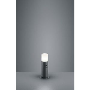 Lampadar de exterior cu senzor Hoosic, TRIO, 12x30 cm, 28W, 1x E27, aluminiu, antracit imagine