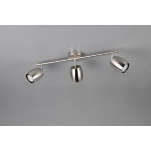 Plafoniera Nancy, RL, 47.5x8x15.5 cm, 35W, 3x GU10, metal, nichel mat imagine