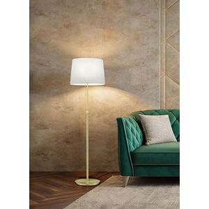 Lampadar Lyon, TRIO, 46.3x180 cm, 60W, 3x E27, metal, bronz mat/alb imagine