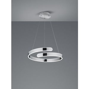 Lustra Parma, RL, 50x150 cm, 37W, 1x SMD, metal, argintiu imagine