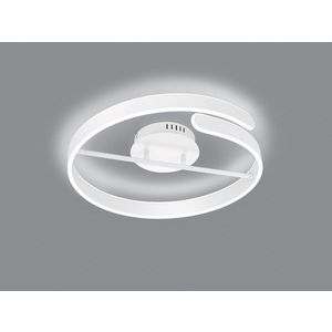 Plafoniera Parma, RL, 50x13.5 cm, 37W, 1x SMD, metal, alb mat imagine