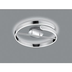 Plafoniera Parma, RL, 50x13.5 cm, 37W, 1x SMD, metal, argintiu imagine