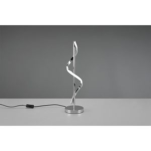 Lampa de masa Isabel, RL, 15x56 cm, 8.5W, 1x SMD, metal, argintiu imagine