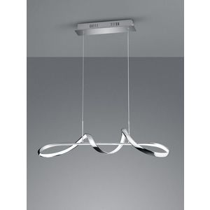 Lustra Perugia, RL, 81x46x150 cm, 37W, 1x SMD, metal, argintiu imagine