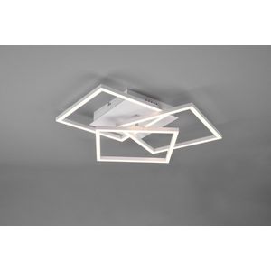 Plafoniera Mobile, RL, 39x42x10 cm, 27W, 1x SMD, metal, alb mat imagine