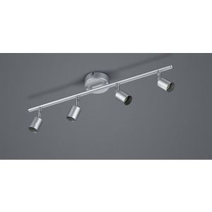 Plafoniera Paris, RL, 50x8x13.5 cm, 35W, 4x GU10, metal, argintiu imagine