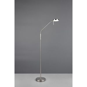 Lampadar Moreno, RL, 22x11x160.5 cm, 3W, 1x SMD, metal, nichel mat imagine