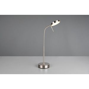 Lampa de masa Moreno, RL, 14x11x65 cm, 3W, 1x SMD, metal, nichel mat imagine