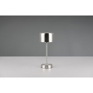 Lampa de masa Jeff, RL, 12.6x30 cm, 1.5W, 1x SMD, metal, nichel mat imagine