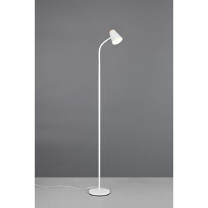 Lampadar Pongo, RL, 19.5x145 cm, 4.5W, 1x SMD, plastic, alb/natur imagine