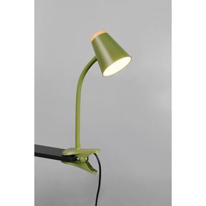 Lampa de masa Pongo, RL, 9.5x33 cm, 4.5W, 1x SMD, plastic, verde/natur imagine