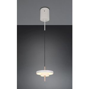 Lustra Keaton, TRIO, 20x150 cm, 10W, 1x SMD, metal, gri/auriu imagine