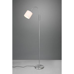 Lampadar Tommy, RL, 20x130 cm, 40W, 1x E14, metal, nichel mat/alb imagine