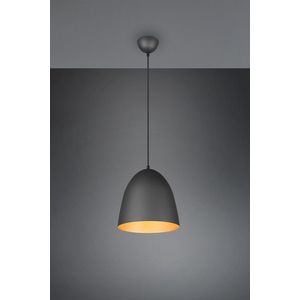 Lustra Tilda, RL, 25x150 cm, 40W, 1x E27, metal, negru/auriu imagine