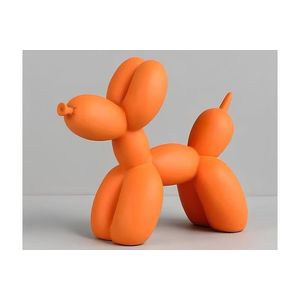 Decoratiune, CY0413, 17x8x22 cm, Poliester, Portocaliu imagine