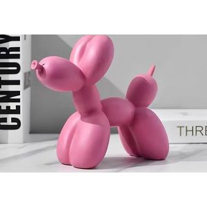 Decoratiune, CY0422, 17x8x22 cm, Poliester, Roz imagine