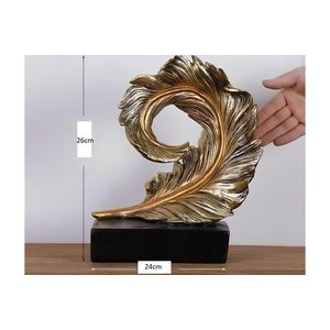 Decoratiune, CY0362, 26x24x11 cm, Poliester, Maro antichizat imagine